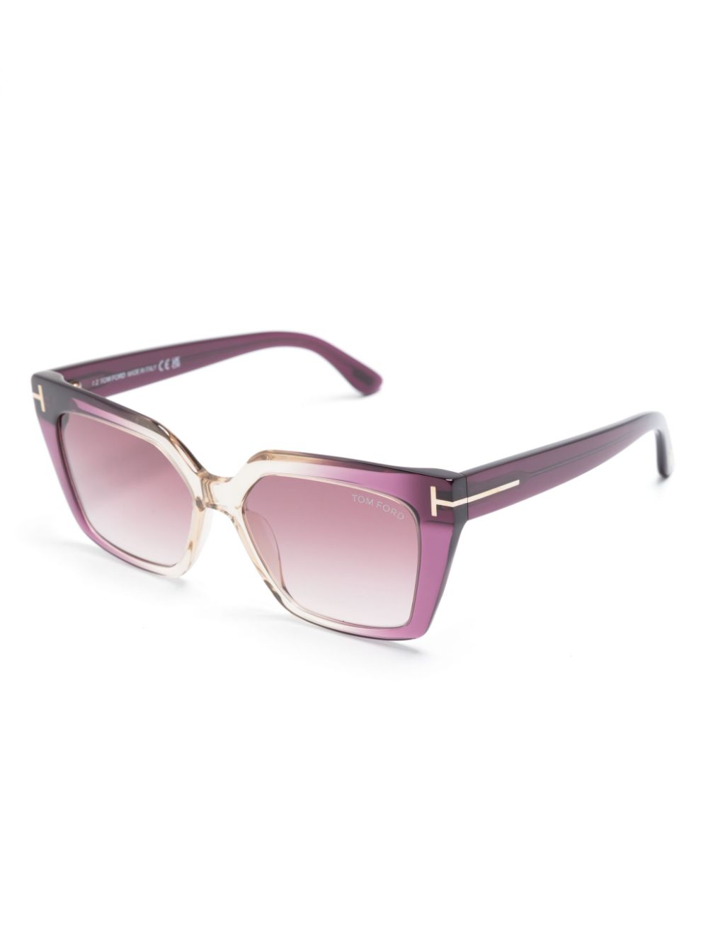 TOM FORD Eyewear Winona cat-eye frame sunglasses - Paars
