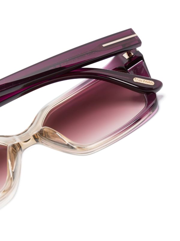 Tom Ford FT1030 Winona Sunglasses - Violet / Gradient Violet
