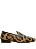 Bally leopard-print calf leather loafers - Neutrals