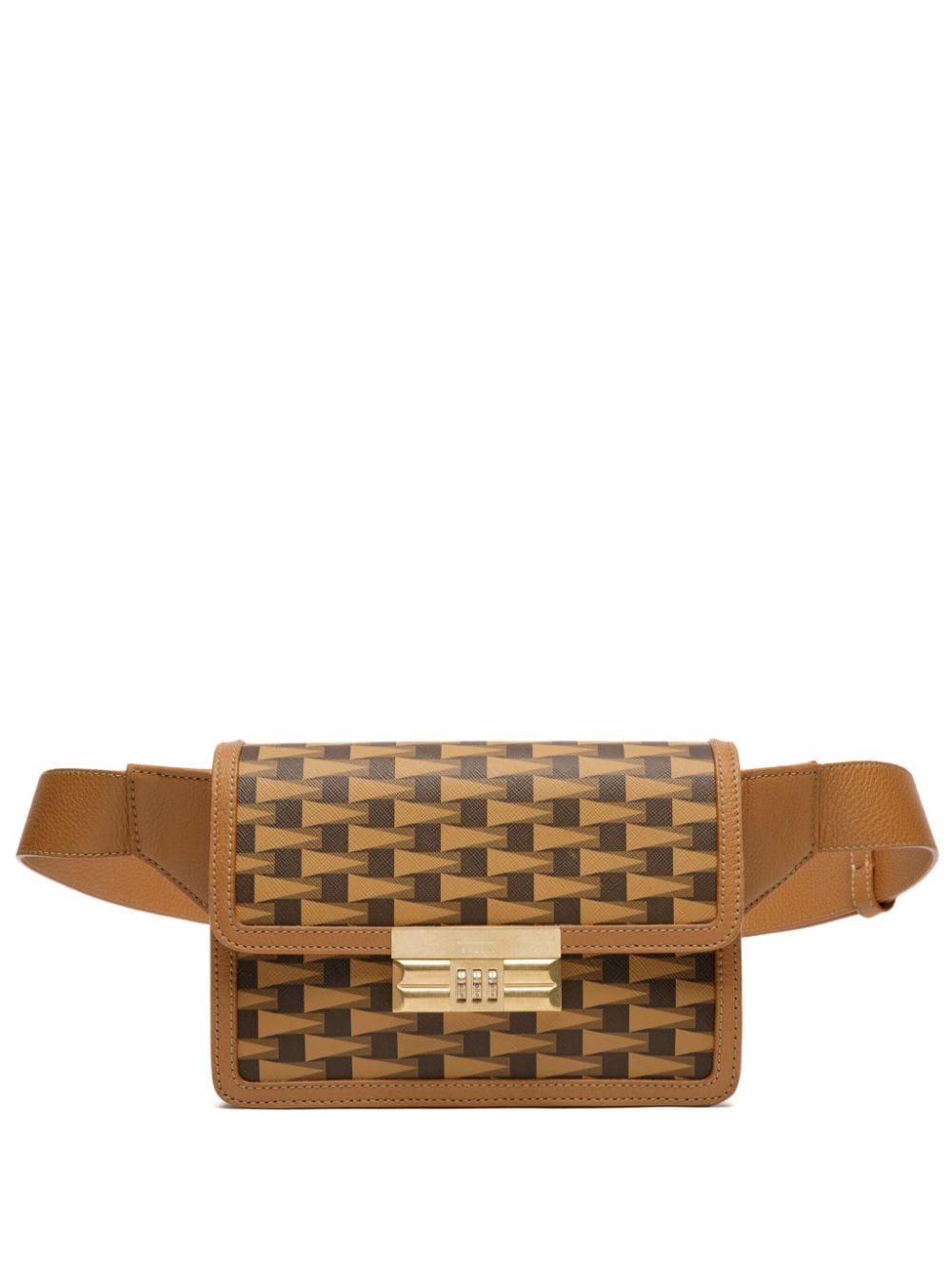 Bally Pennant Daniel Belt Bag In Brown