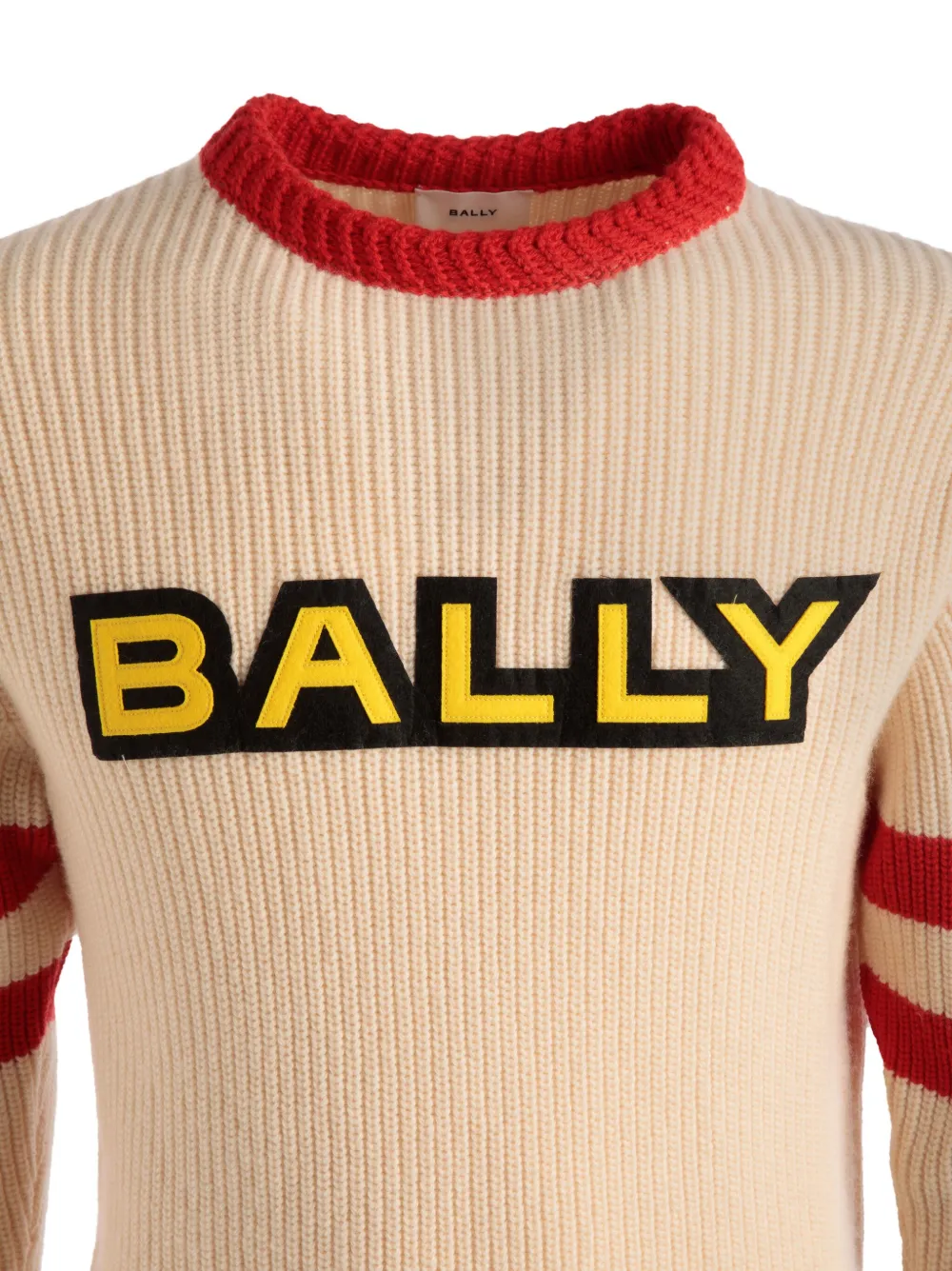 Bally Trui van merinowol Beige