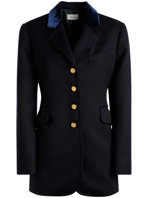 Bally single-breasted wool blazer