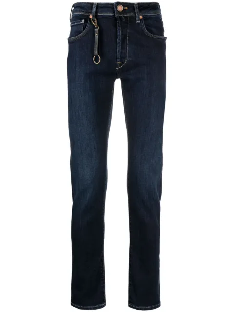 Incotex mid-rise straight-leg jeans