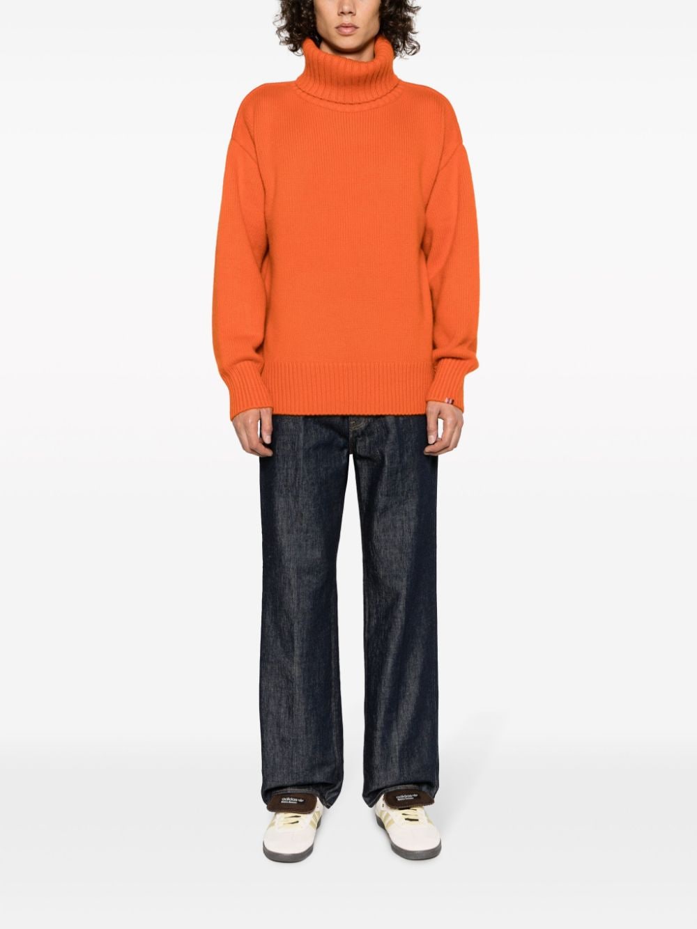 extreme cashmere Nº20 Xtra cashmere jumper - Oranje