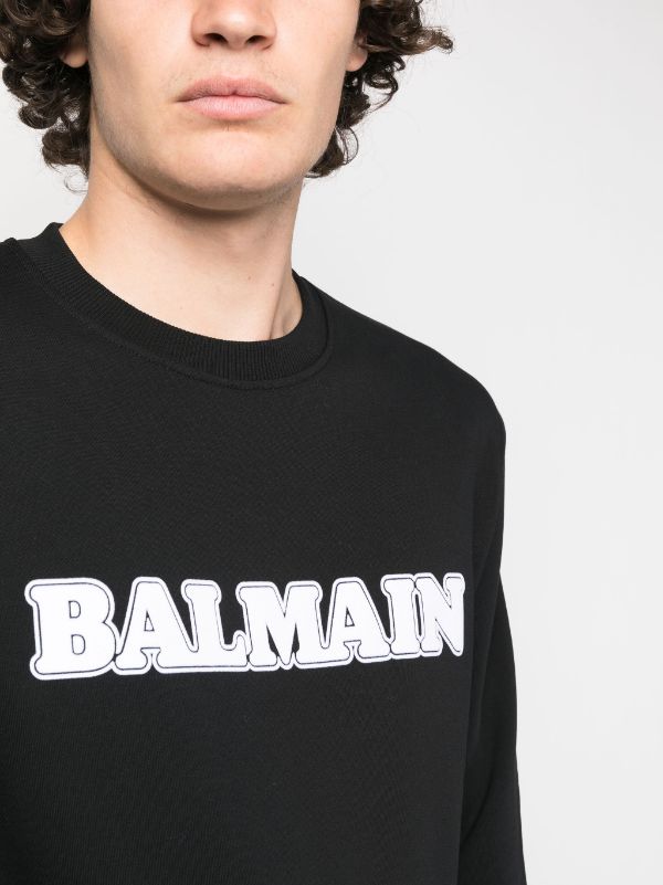 新品】BALMAIN ロゴ スウェット - メンズファッション