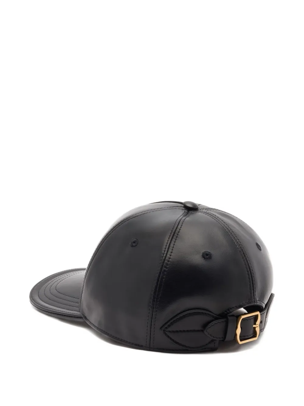 Bally Leren pet - Zwart