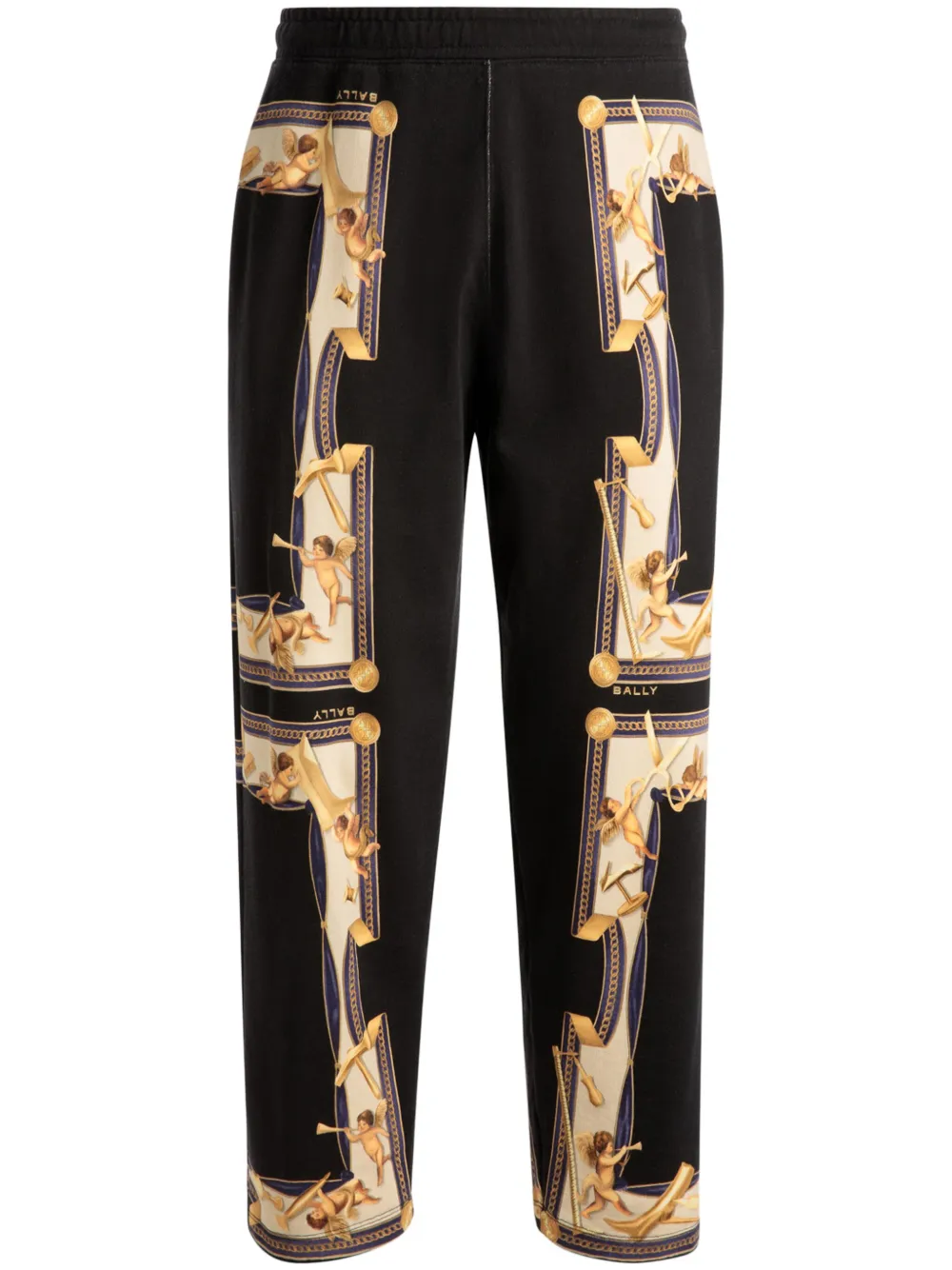 Bally pantalon de jogging à imprimé graphique | noir | Image 1