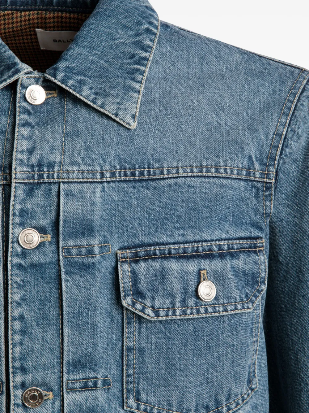 Bally Denim jack Blauw