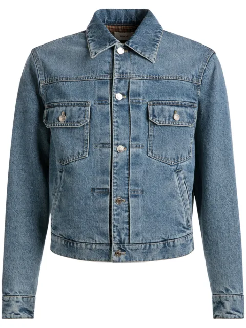 Bally veste en jean à poches poitrine