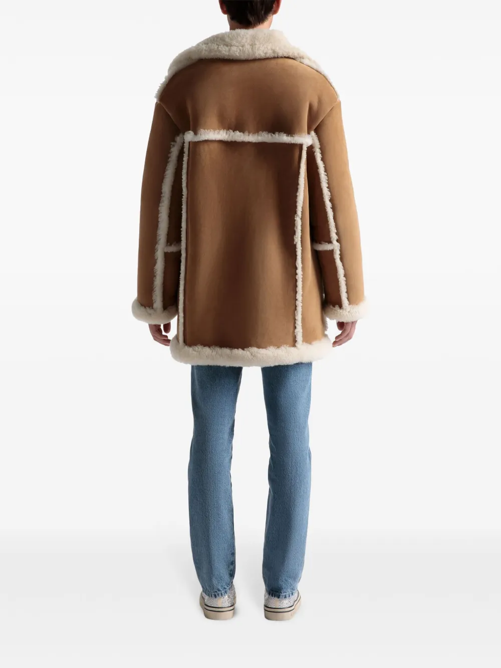 Bally Lammy coat Bruin