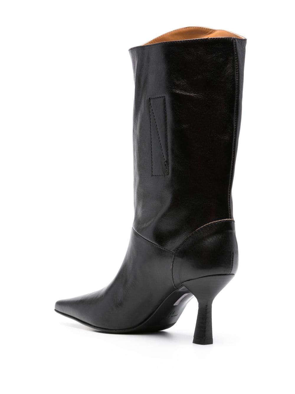Shop Our Legacy Envelope 100mm Leather Boots In Black