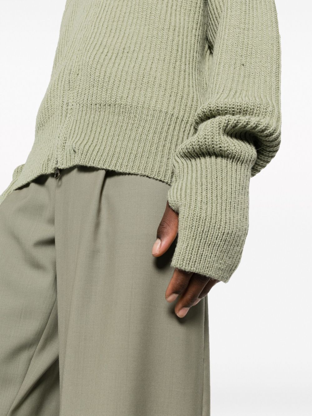 OUR LEGACY zip-up fisherman's Knit Cardigan - Farfetch