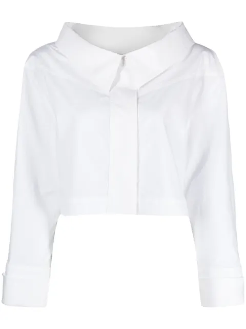 V:PM ATELIER Yuna crop shirt