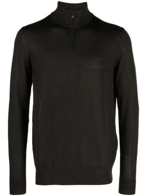 Emporio Armani high-neck virgin wool jumper