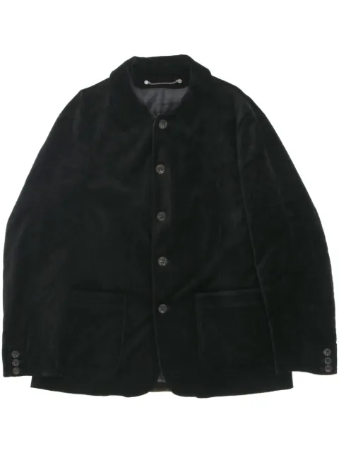 Giorgio Armani Pre-Owned 1990s velour jacket