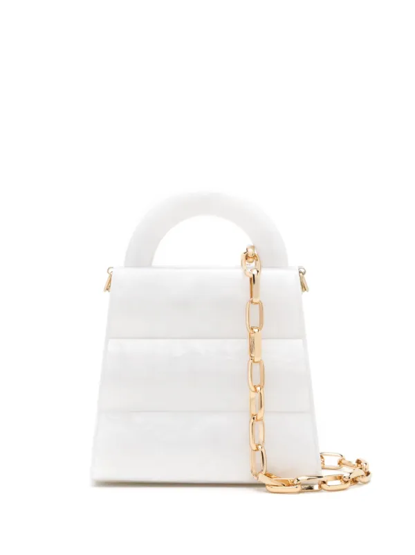 ESTILE Belly Bridal Mini Bag White FARFETCH IE