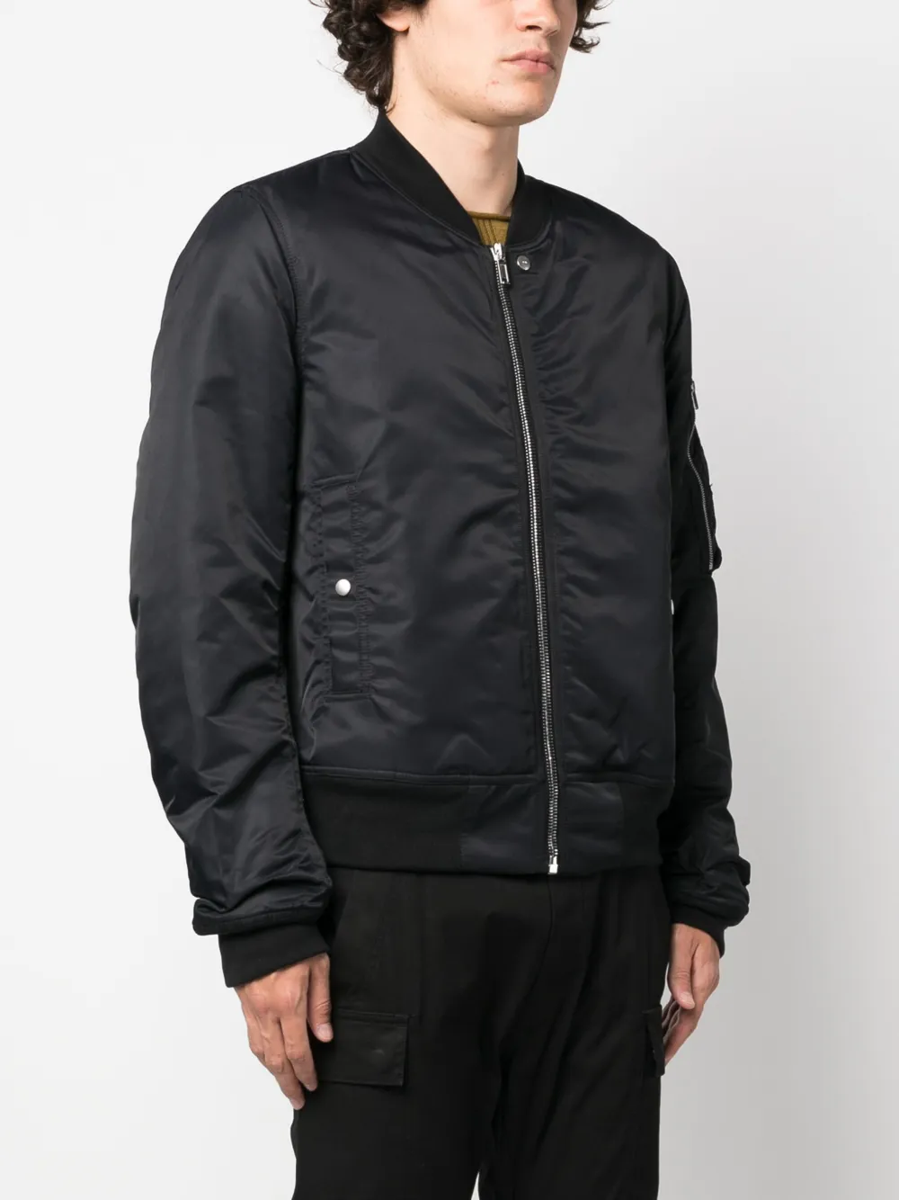 Classic Flight padded bomber jacket