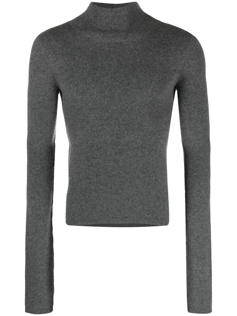Extreme cashmere Trui met geborduurd logo Grijs