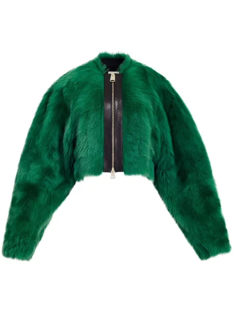 KHAITE The Gracell shearling jacket