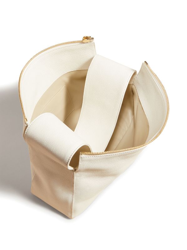 KHAITE The Elena Schultertasche Aus Leder Farfetch