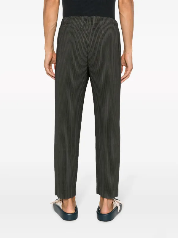 Homme Plissé Issey Miyake Pleated Chino Trousers - Farfetch