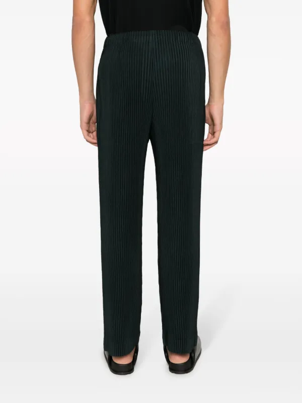 Homme Plissé Issey Miyake straight-leg Pleated Trousers - Farfetch