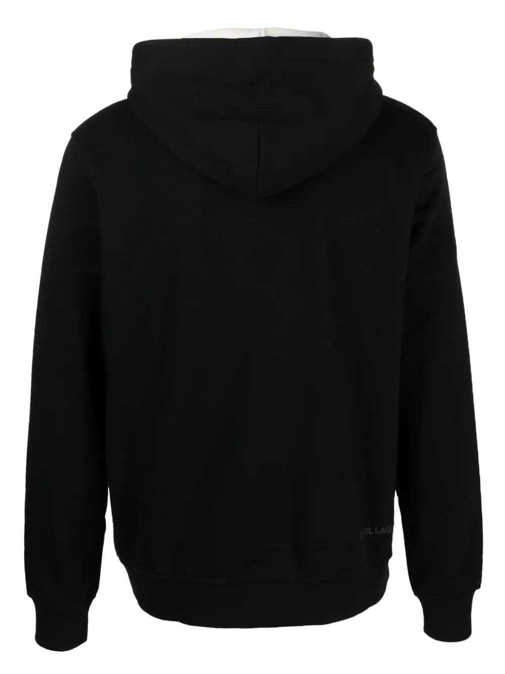 Karl Lagerfeld Hotel Karl drawstring hoodie - Zwart