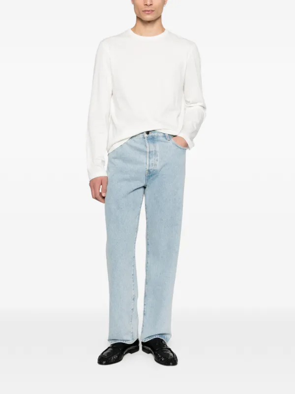 The Row Morton ストレートジーンズ | ブルー | FARFETCH JP