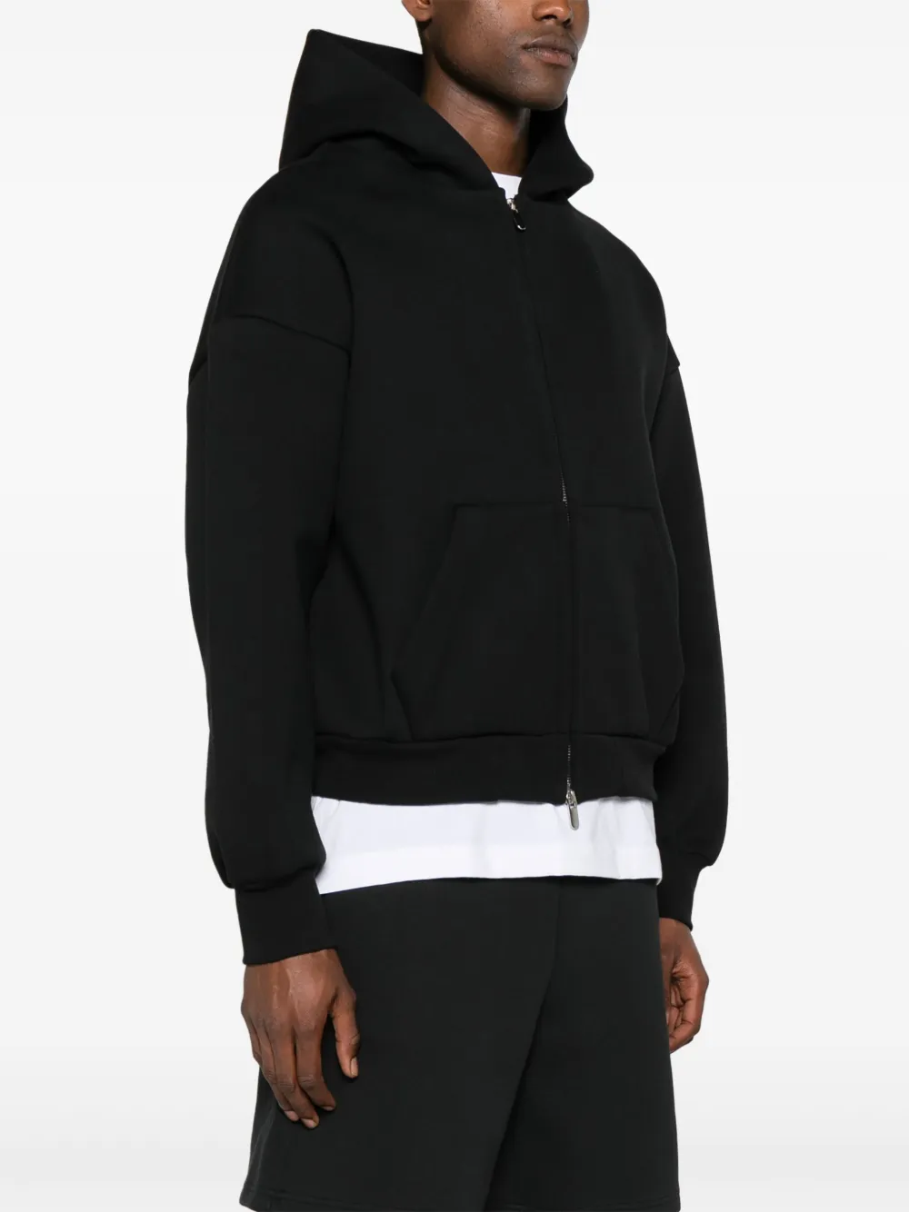 Shop Seventh V2 Zip-up Hoodie In Black