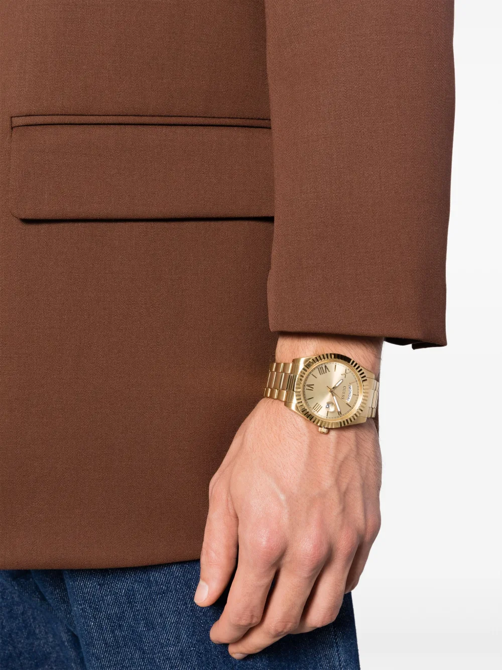 GUESS USA Connaisseur horloge - Goud