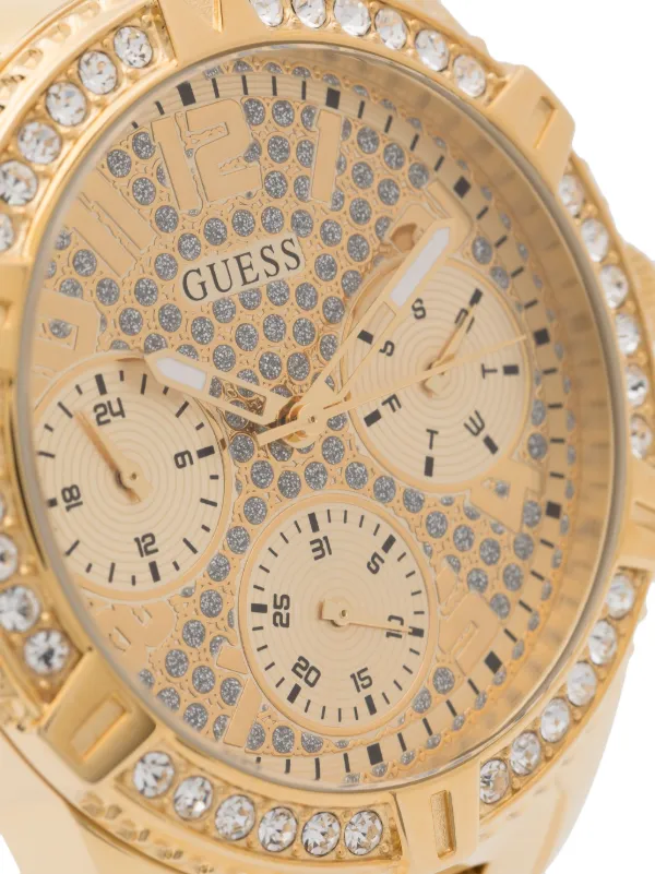 GUESS USA Lady Frontier 43mm Gold FARFETCH AE