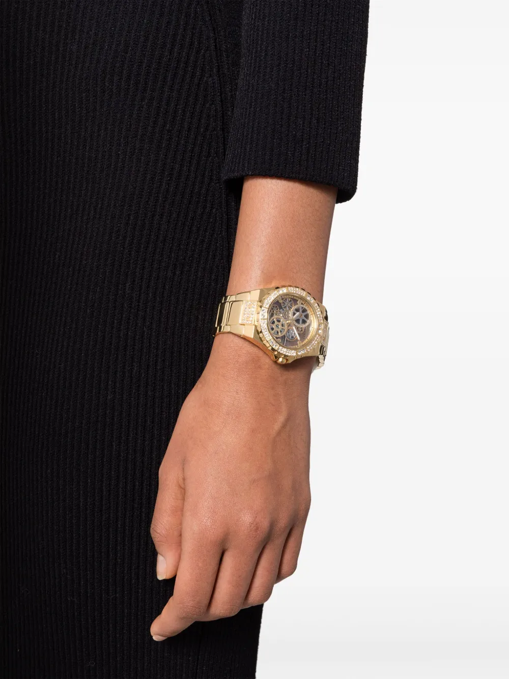 GUESS Watches Reveal quartz 42mm - Goud