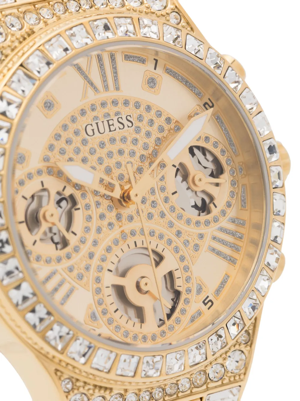 Guess Watches Moonlight Quartz 37mm In Gold