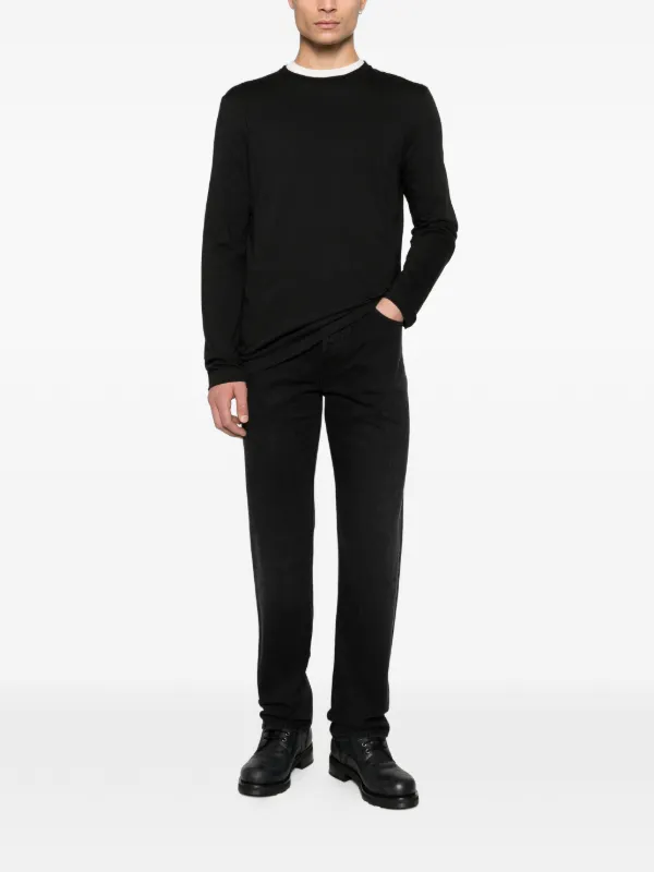 The Row Leon Tシャツ | ブラック | FARFETCH JP