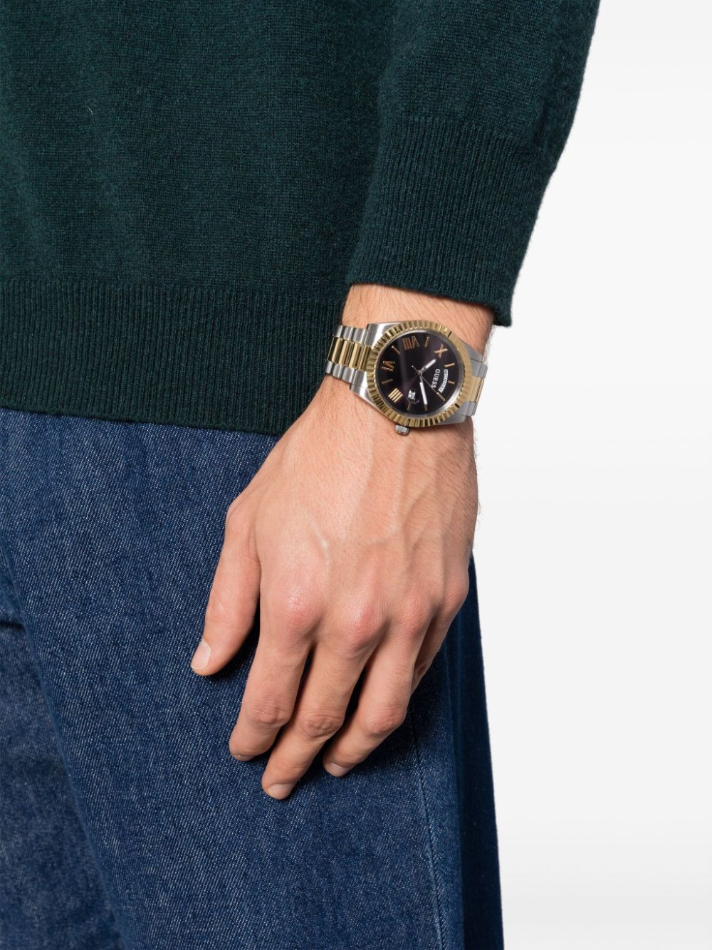 - Farfetch GUESS Watches 44mm Connoisseur Quartz