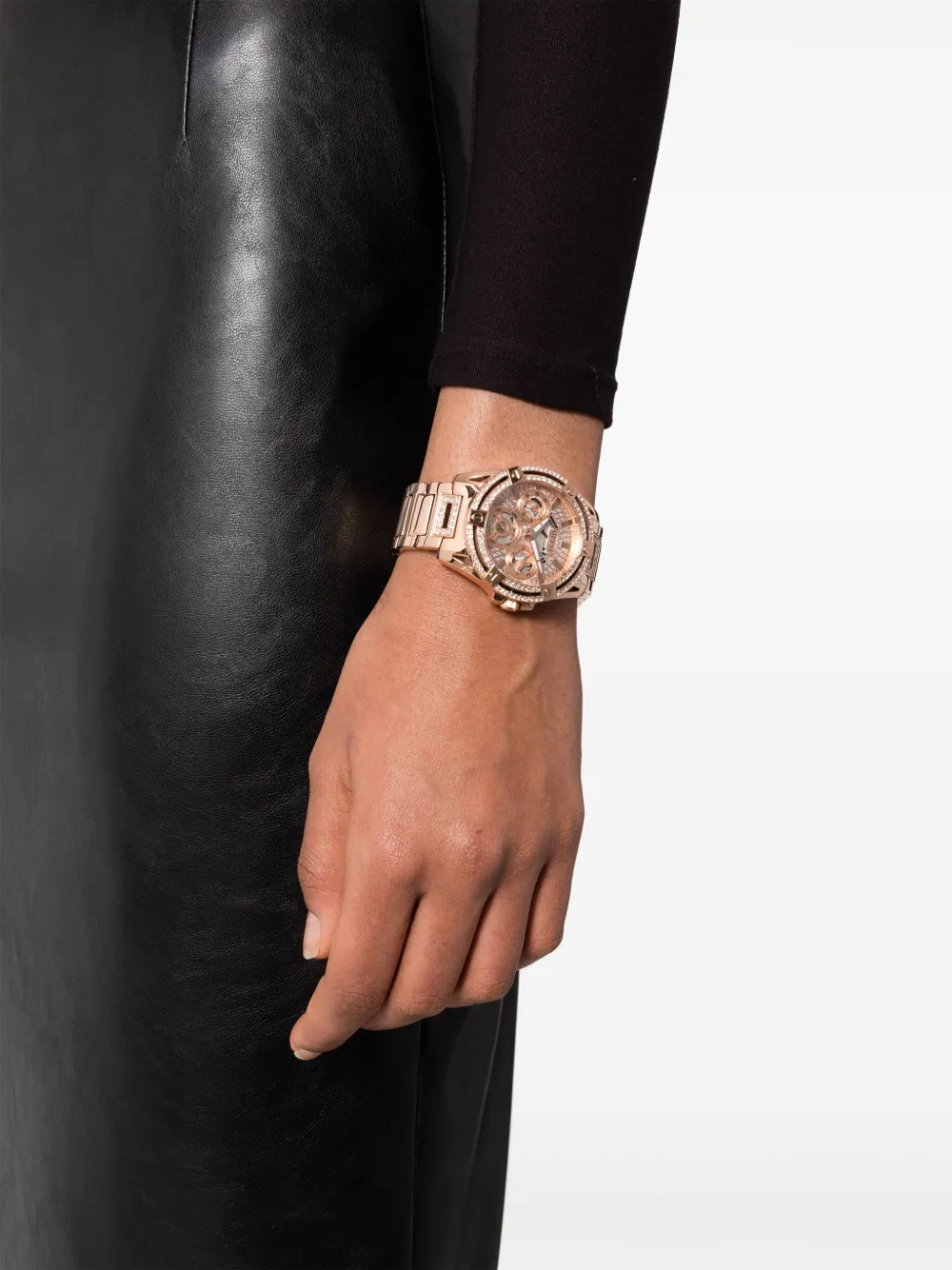 GUESS Watches Queen quartz 42mm - Goud