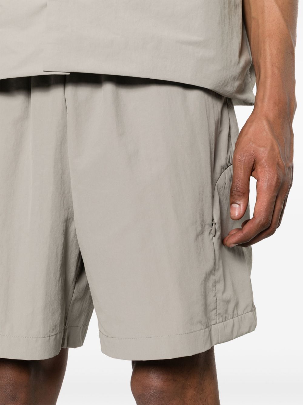 Shop Seventh Arch Technical-jersey Shorts In Grey