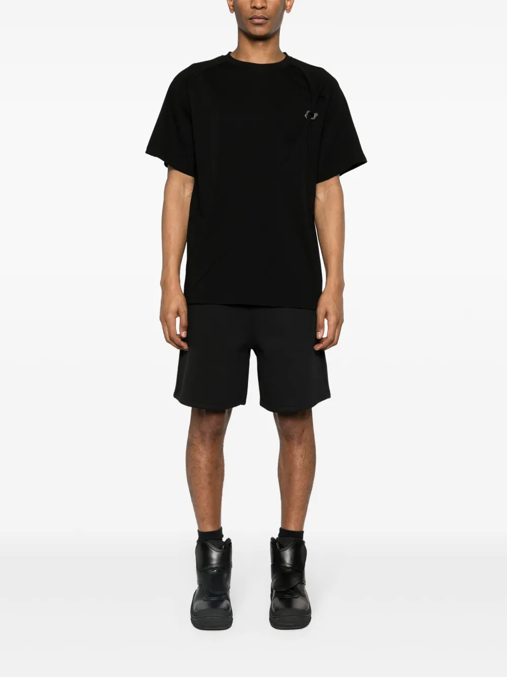 Shop Seventh V2 Scuba-jersey Shorts In Black