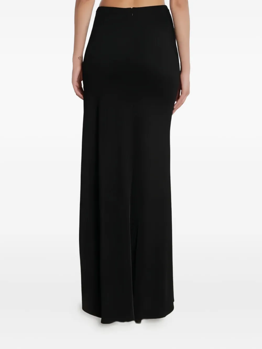 Elisabetta Franchi Chain-detail Maxi Skirt In Black