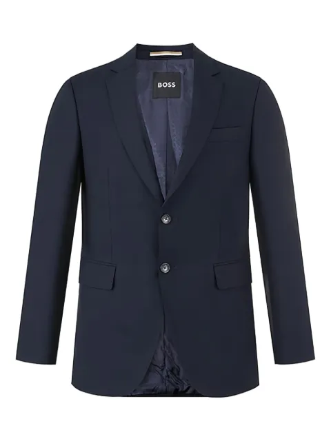 BOSS two-button textured jacket