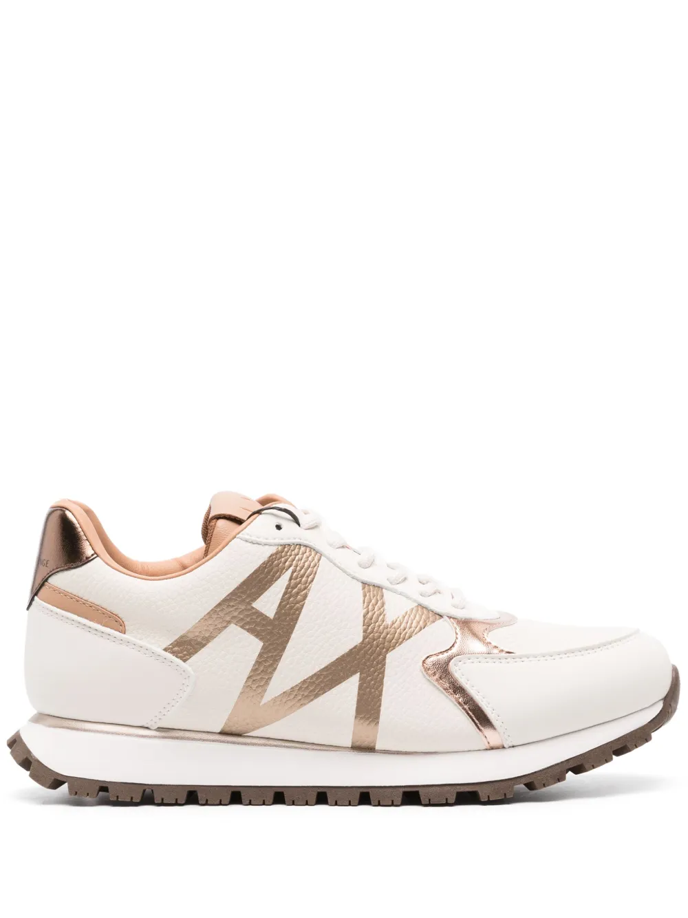Armani Exchange logo-print low-top sneakers