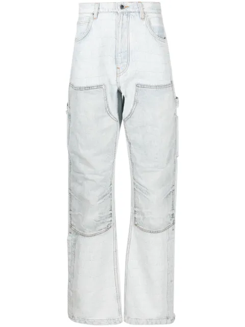AMIRI Jacquard-Jeans im Workwear-Look