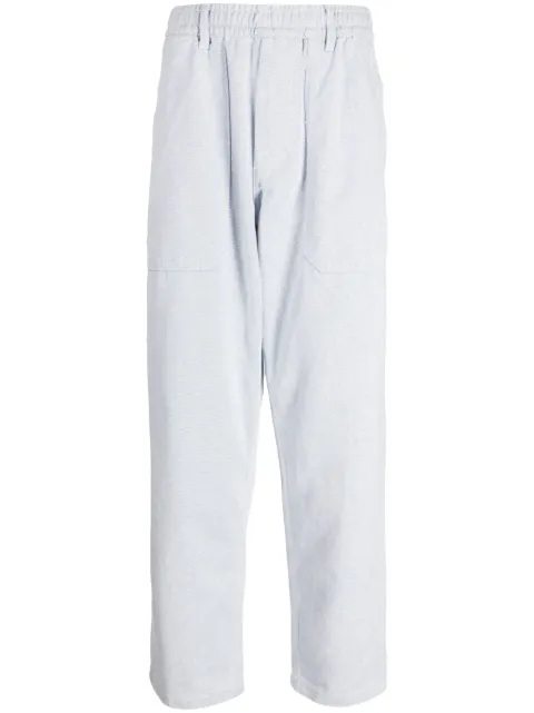 CHOCOOLATE logo-patch straight-leg jeans