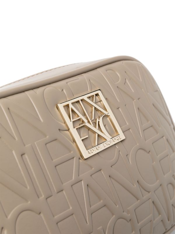 Armani Exchange logo-embossed Crossbody Bag - Farfetch