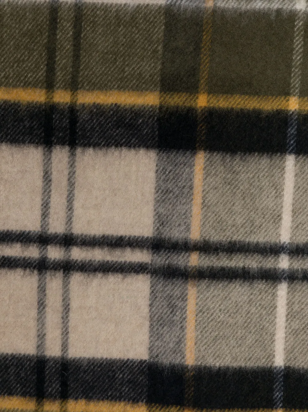 Barbour Sjaal met tartan ruit - Groen