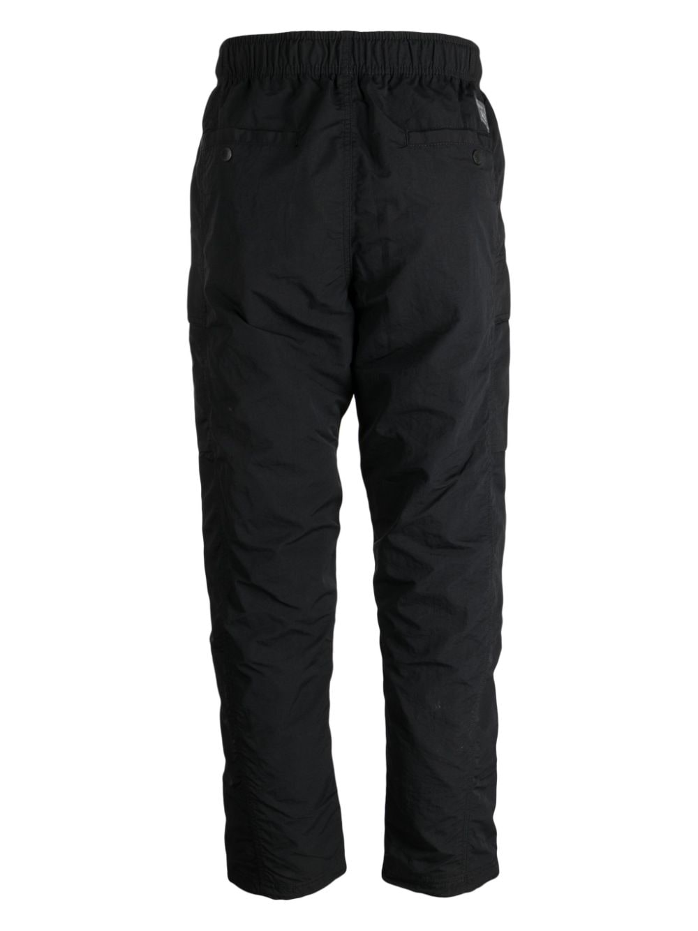 Shop Chocoolate Straight-leg Belted Cargo Trousers In Black