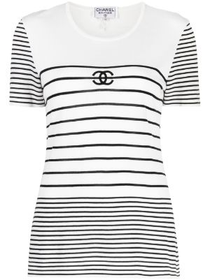 NWT chanel cc logo t shirt women. Size 34. Retail $2,900.