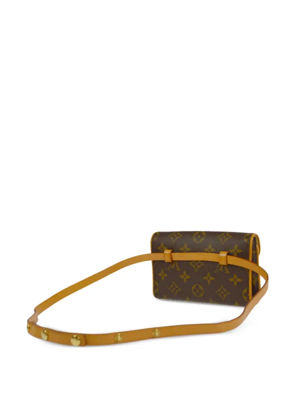 Louis Vuitton Pre Owned 2004 Pochette Florentine Belt Bag Brown FARFETCH SG