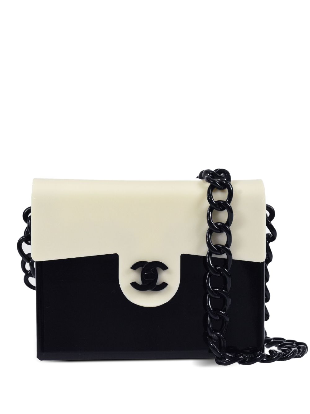 CHANEL 2000 colour-block shoulder bag Women