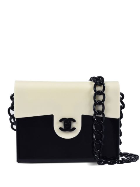 CHANEL 2000 colour-block shoulder bag Women